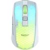 Roccat Burst Pro Air - mouse ottico da gioco RGB wireless professionale, simmetrico e ultraleggero con sensore ottico Owl-Eye a 19.000 DPI, switch ottici, ROCCAT Titan Wheel, peso di 81grammi, bianco