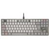 CHERRY KC 500 MX LP TKL tastiera Casa/ufficio USB QWERTZ Tedesco Grigio