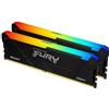 Kingston Technology FURY Beast 16GB 3200MT/s DDR4 CL16 DIMM (Kit da 2) RGB