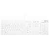 CHERRY AK-C8112 tastiera USB QWERTZ Tedesco Bianco