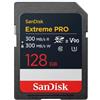 SanDisk Extreme PRO 128 GB SDXC UHS-II Classe 10