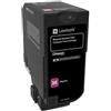 Lexmark 74C2SME cartuccia toner 1 pz Originale Magenta