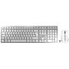 CHERRY DW 9100 SLIM tastiera Mouse incluso RF senza fili + Bluetooth QWERTZ Tede