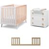 Erbesi Tris Lettino America + Sponda Toddler + Como' Evolution - Erbesi