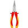 ingdaum® Pinza VDE per elettricisti - Isolata 1000 V e testata VDE - Certificata GS secondo DIN EN IEC 60900 - Acciaio cromo vanadio (Pinze a becchi piatti 6)