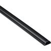 D-Line Micro+ 1M2010B, Passacavi, Canalina Passacavi, Canalina Copricavi, Canalina Passacavi Pavimento - 20 x 10 mm - 1 m Lunghezza - Nero