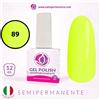 TUTTOPERLESTETICA Semipermanente colore giallo fluo N 89 da 12 ML - Hema e TPO Free