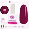 TUTTOPERLESTETICA Semipermanente colore vino magenta N 680 da 12 ML - Hema e TPO Free