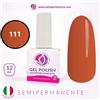 TUTTOPERLESTETICA Semipermanente colore arancione N 111 da 12 ML - Hema e TPO Free
