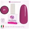 TUTTOPERLESTETICA Semipermanente colore magenta vino N 21 da 12 ML - Hema e TPO Free