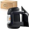 Convitex Specchio retrovisore esterno completo destro elettrico per Jumper Ducato Boxer anno 2006-2023 Specchio retrovisore destro con indicatore