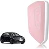 TOOMUME Cover Chiave Silicone, Custodia Chiave Adatto per VW Volkswagen Golf 8 Cupra Formentor Born Seat Leon Ateca Skoda Octavia Enyaq ID3 ID4, Copri Chiave Bordo Oro & Argento Texture Pelle