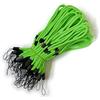 trage.band® cinturino da polso robusto e regolabile, 4 pz. verde neon
