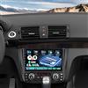 CAMECHO [Qualcomm 8-Core] Android 15 Carplay Autoradio per BMW 1 Series E81 E82 E87 E88, 4+64G Navi Wireless Carplay DSP, 9 Stereo 2 Din WiFi Android Auto FM/RDS Bluetooth 5.1 MirrorLink +Telecamera