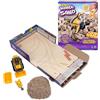 Kinetic Sand, Set Cantiere con Veicolo da Lavoro, 454g di Sabbia, 3+ Anni