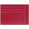 PIQUADRO Blue Square Porta carte di credito, 11 cm | Protezione antifrode, Formato slim, Slot tessere, Uso quotidiano