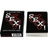 ANUFER A Year of Sex Adulti Posizioni Sessuali Giochi di Carte Cattivo Camera Giochi per Coppie SN071163
