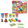 Lexibook, Pasta da Modellare Fluorescente Dino, Blu Viola Rosso Arancione Verde Giallo Rosa, CRDOUGH11