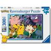 Ravensburger - Puzzle Cattura i Pokémon, 300 Pezzi XXL - Puzzle Bambini 9 Anni, Collezione Pokémon, Giochi Educativi e Divertenti, Idee Regalo