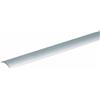 Alberts 479602 Coprisoglia, liscio, autoadesivo, alluminio, anodizzato argento, 900 x 30 mm