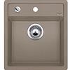 BLANCO DALAGO 45 - Lavello da cucina dal design moderno per basi di sottolavello da 45 cm - Gamma SILGRANIT, in pietra - Marrone - 517317