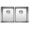 Blanco 522983 | Lavello da cucina in acciaio inossidabile ANDANO| Colore : acciaio inossidabile, 340mm/340mm