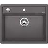 BLANCO DALAGO 6 - Lavello da cucina dal design moderno per basi di sottolavello da 60 cm - Gamma SILGRANIT, in pietra - Grigio - 518850