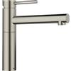 BLANCO ALTA II | acciaio inossidabile satinato platino | alta pressione | antiriflusso | cartuccia ceramica | qualità garantita e risparmio idrico