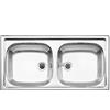 Blanco 500372 Lavello da cucina in acciaio inox, bianco, M