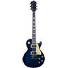EKO GUITARS - Chitarra Elettrica LS‑300, Corpo Pioppo, Manico Acero, Tastiera WPC, 2 Pickup Humbucker, Ponte Tune-O-Matic, 22 Tasti, Colore Blue Quilted