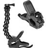 NEEWER Supporto a Morsetto Compatibile con GoPro e DJI Action, GP-80