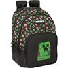 safta MINECRAFT - Zaino scuola per bambini, ideale per bambini di diverse età, comodo e versatile, qualità e resistenza, 32 x 15 x 42 cm