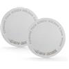 MHW-3BOMBER Puck Screen 58 mm, 2 pezzi, spessore 0,8 mm, filtro espresso per portafiltro, 180 μm, in acciaio inox per espresso, accessori per espresso, filtro espresso per filtro portafiltro da 58,35