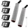 VOUPRONGZY Per Dreame H12 Pro Ultra Spazzole Rullo Ricambi Per Dreame H13 Pro Accessori Aspirapolvere, Avec 2 Rullo Per Spazzole, 4 Filtri HEPA, 1 Spazzola per Pulizia (Set 7 Pezzi Strumenti)