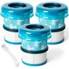 LURICO 3 PCS Filtri HEPA di ricambio per aspirapolvere Dyson V16 Piston Animal, Sostituzione del Filtro Compatibile Con DS60 Wet Dry, 3 filtro HEPA, 1 spazzola per la pulizia