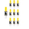 TECNOLUX EURO-Lampadina LED G4 LED COB 220V 3000K Luce calda 3W (10 unità)