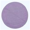 HOMESCAPES Tappetino da bagno rotondo, lussuoso, 1600 g/m², extra morbido, 100% cotone, reversibile, antiscivolo, lavabile, super assorbente, ad asciugatura rapida, colore: lilla, 80 cm