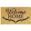 BANZAII TEXTILE INNOVATOR ONLINE Banzaii Zerbino in Cocco da Esterno o Interno con Retro Antiscivolo 40x70 cm - Welcome Home
