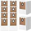 Biigdan Compatibile con sacchetti per aspirapolvere Lefant M2 Pro/M2S Pro | Sacchetti di Ricambio per Stazione Robot Aspirapolvere con Vestibilità Ottimizzata (10 Confezioni)