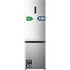 Cecotec Frigorifero Combinato No Frost 336L Bolero CoolMarket Combi 336 Inox A. Altezza 201cm, Apertura 90º, Fresh Flex, Humidity Flex, Comp. Inverter Plus, Basso Consumo, Multi AirFlow, Modo Smart
