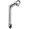 UPANBIKE - Stelo Bici 22,2 mm 25,4 mm Lega di Alluminio Forma a Collo di Cigno 80 mm Lunghezza Stelo 220 mm (30 °, Nero)