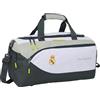 safta Real Madrid, borsa sportiva 25/26, ideale per bambini di diverse età, comoda e versatile, qualità e resistenza, 50 x 25 x 25 cm, bianco, M, Casual