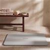 Svet - Tappetino da bagno con diatomite - Tappetino da bagno a diatomite di pietra ad asciugatura rapida e ultra assorbente, antiscivolo, antibatterico e antimuffa. (Grigio chiaro, calmo)