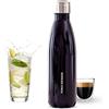 YOKO DESIGN 1330 - Bottiglia Termica con Doppia Parete in Acciaio Inox, 25,5 x 6,5 x 6,5 cm