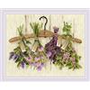 RIOLIS - Erbe 1717, Punto croce 30x24cm, Punto croce kit da ricamare, Disegni da ricamare, Embroidery kit, Set punto croce, Kit ricamo punto croce