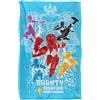 Power Rangers Polygon Blast Coperta super morbida al tatto setoso - 91 x 147 cm
