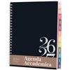 Rileys & Co Rileys Agenda Accademica 2026-2027, Agenda Settimanale con Accademica Giornaliera, Planner per scuola e lavoro, Diario Scolastico da Luglio a Giugno (20 x 15 cm, Nero, Classico, in italiano)