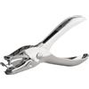 Lumi Zenva Pinza Punzonatrice Perforatrice per Targa Foro Rotondo 3 mm Perforatore a Pinza Singolo Foro 3mm Bucatrice per Fare Cerchi Ideale per Uso Domestico Ufficio e Scuola in Metallo Argento