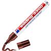 Edding pennarello indelebile edding 3300, ricaricabile, 1 - 5 mm, marrone