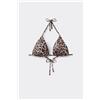 Tezenis Bikini Triangolo Leggermente Imbottito Wild Soul Donna Animalier